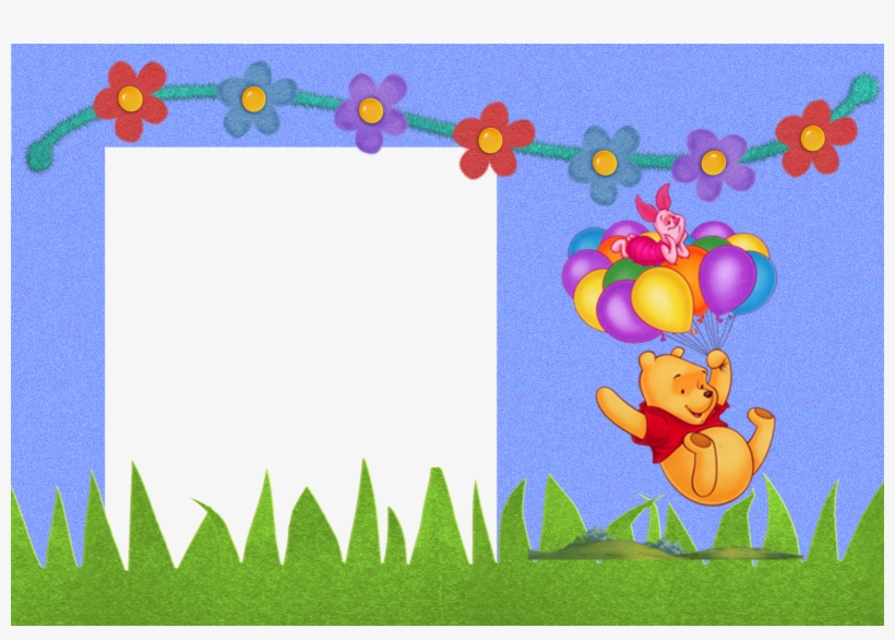 Marcos Png De Mickey Mouse Para Ni Os Marcos Gratis - Winnie The Pooh Glitter, transparent png download