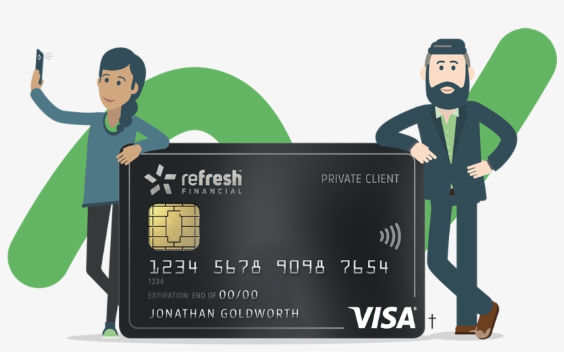The Flexibility Of A Credit Card Without Going Into - Refresh Credit Card, transparent png download