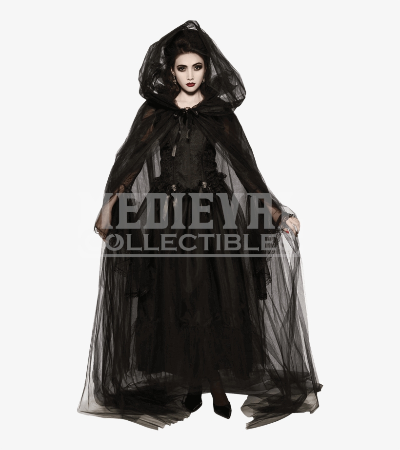Hooded Cape Halloween Costume, transparent png download