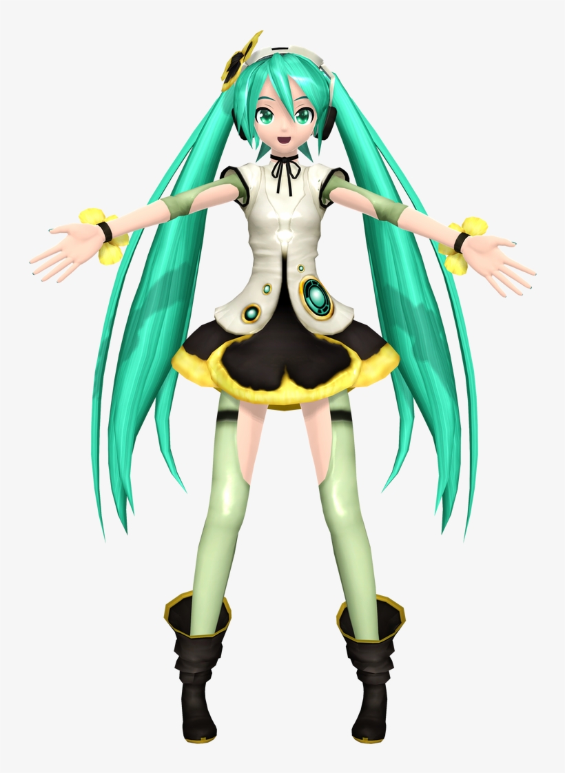 Project Diva Arcade Future Tone Pansy Miku By Wefede, transparent png download