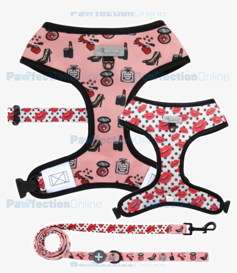 Reversible Dog Harness And Leash Set - Reversible Dog Harnesses, transparent png download
