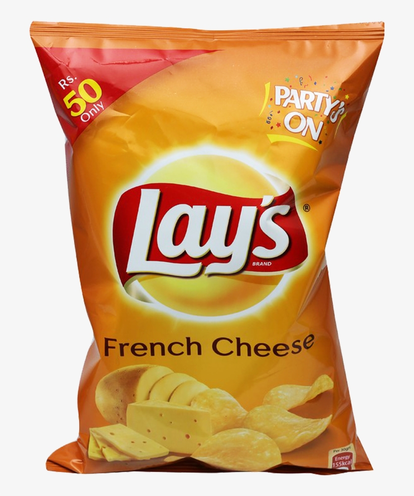 Lays Chips French Cheese 70 Gm - Lays, transparent png download