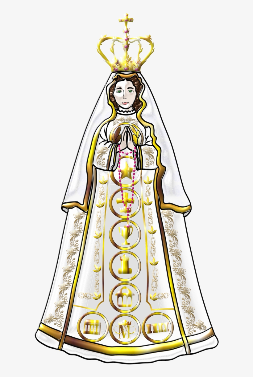Virgin Mary, Catholic, Venezuela Flag, Fences, Flags, - Illustration, transparent png download