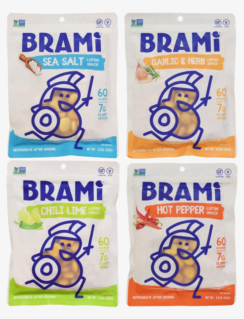 Brami Starter Pack Lupini Snack - Brami Snacks, transparent png download