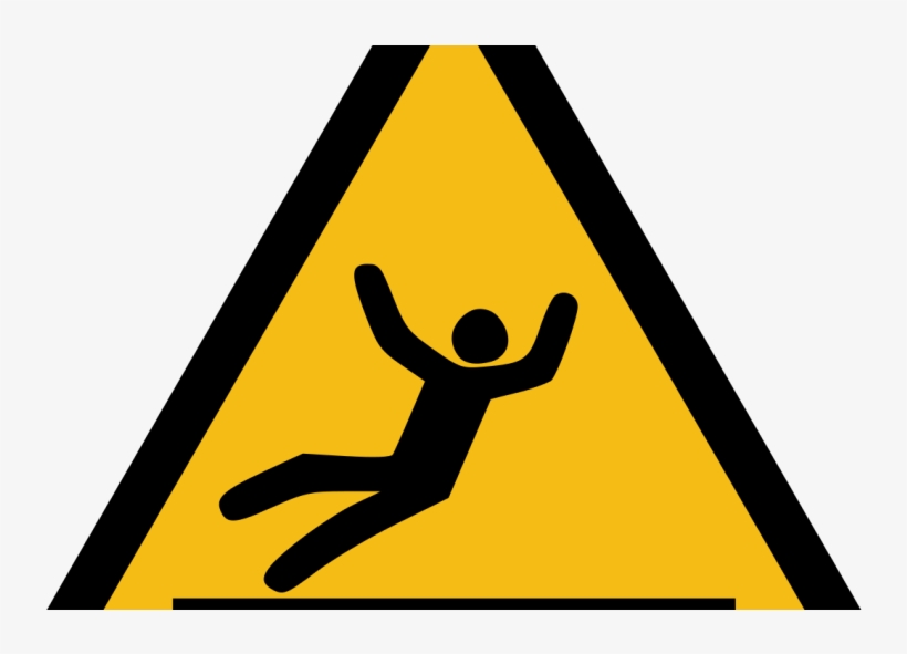 Avoiding Trips And Falls - Warning Signs In Restaurants, transparent png download