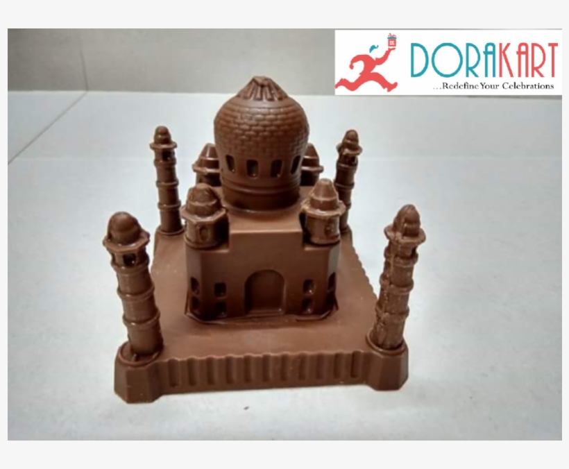 Taj Mahal Customized Chocolate - Carving, transparent png download