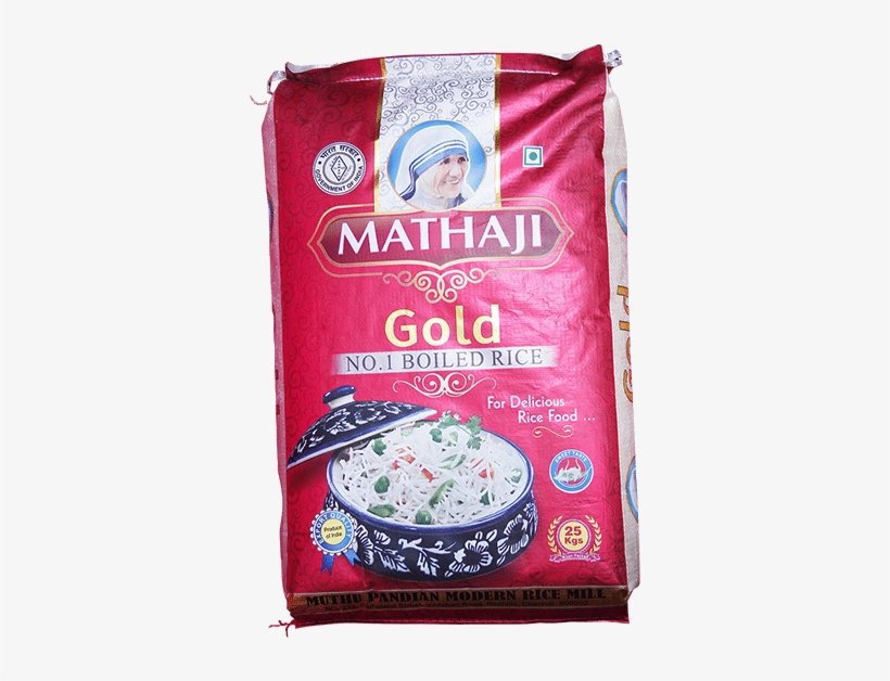 25 Kg Net Weight - Mathaji Rice Brand, transparent png download