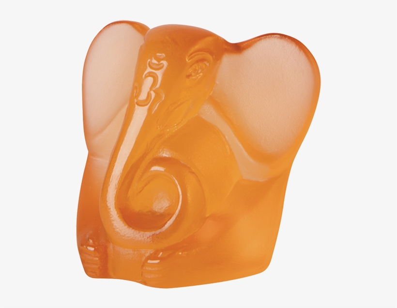 Mini Ganesh Orange 05288 5 C - Heart, transparent png download