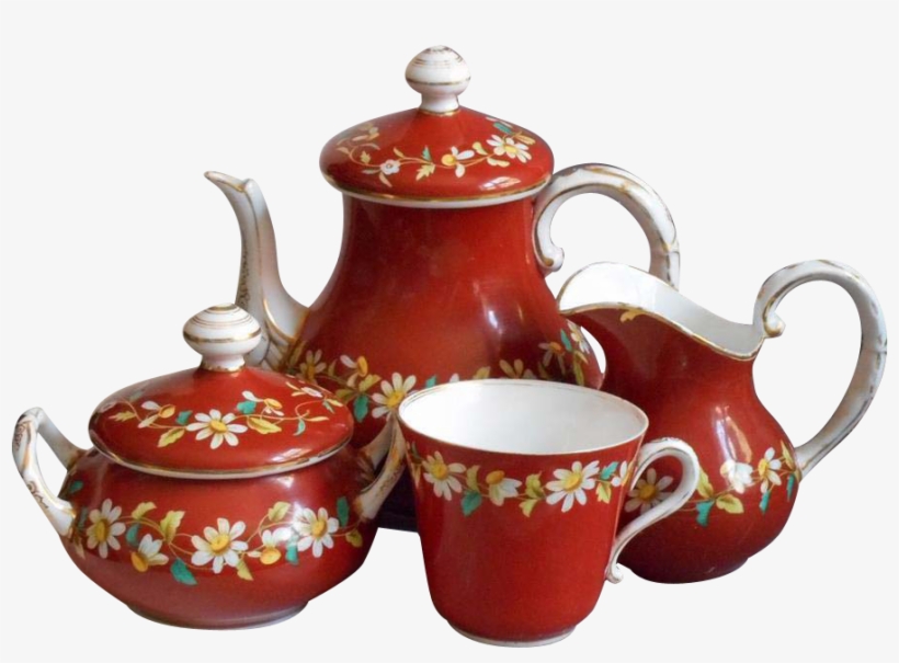 Tea Set Png Transparent Images - Ceramic, transparent png download