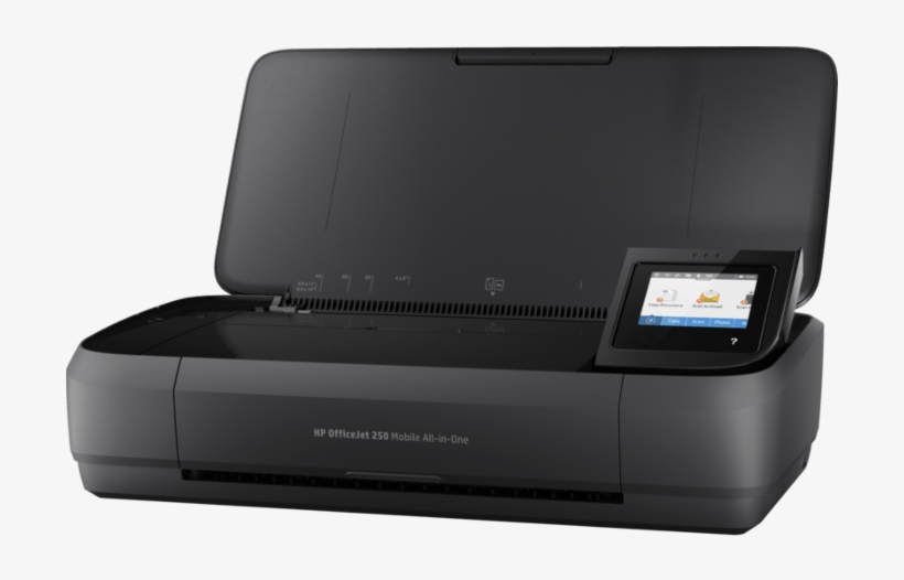 Left Facing - Hp Officejet 250 Mobile All In One Printer, transparent png download