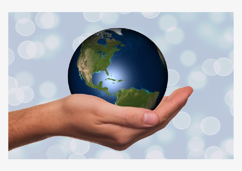 Http - //www - Sjcpls - Org/wp Http - //www - Sjcpls - Hand Holding Mother Earth, transparent png download