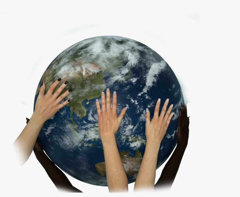 Globe In Hand Png, transparent png download