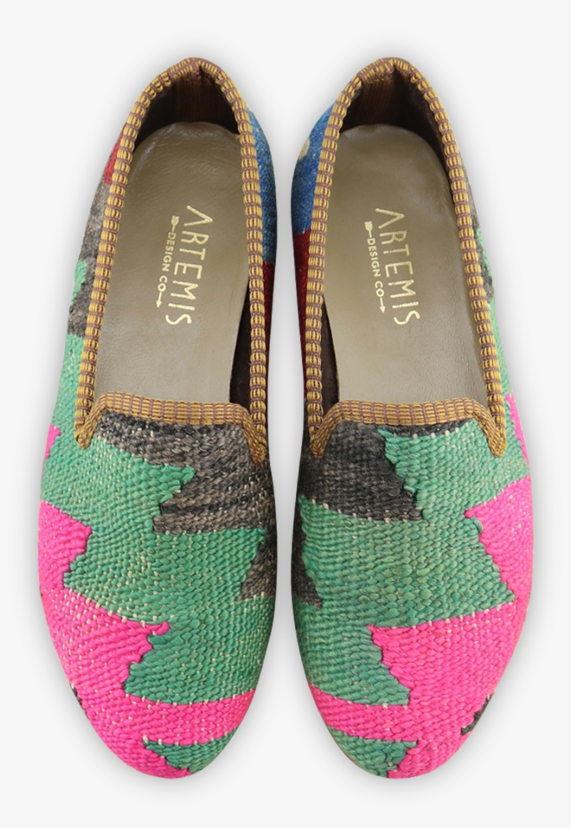 Load Image Into Gallery Viewer, Womens Kilim Shoes - Slip-on Shoe, transparent png download