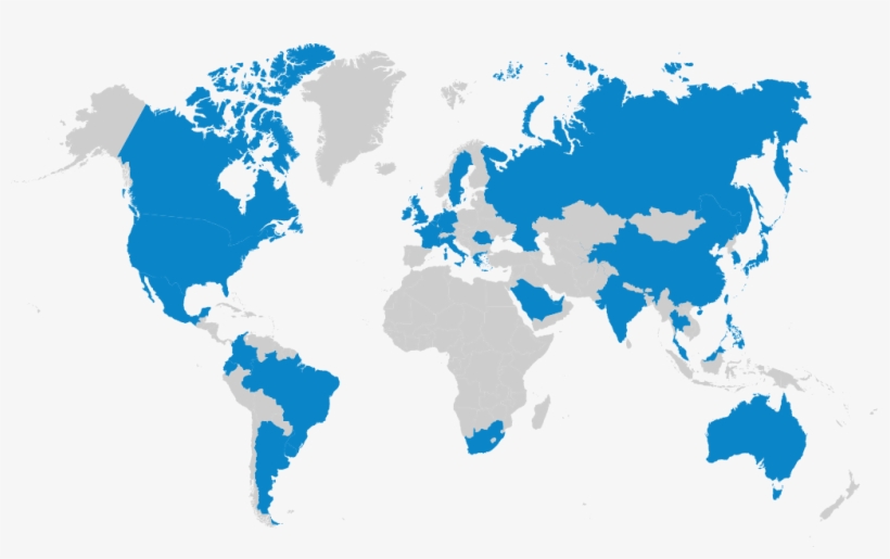 The World - World Map Consulting, transparent png download