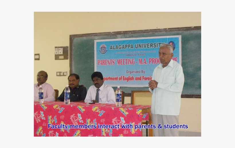 Subas Chandrabose, Member Of Syndicate, Alagappa University, - Alagappa University English Department, transparent png download