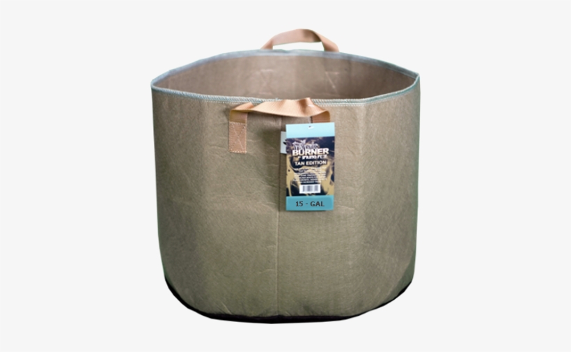 Tan Fabric Burner Fabric Pot 15 Gallon - Lampshade, transparent png download