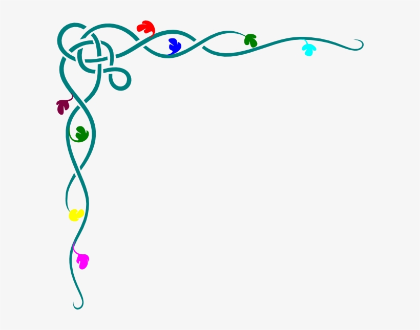 Blue And Pink Borders, transparent png download