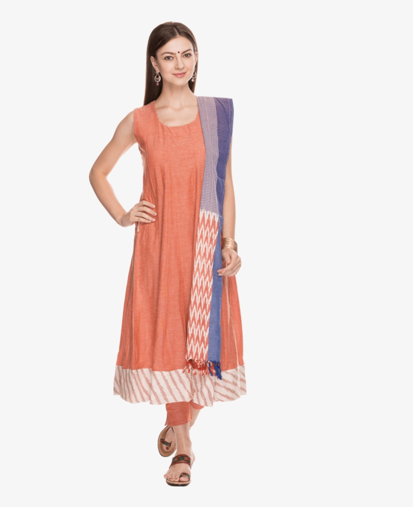 Womens Cotton Pants Suit - Photo Shoot, transparent png download