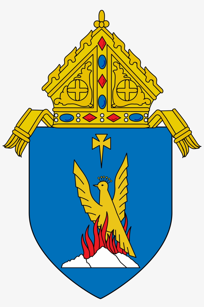 Png Freeuse Library Phoenix Svg Polish - Crest Of The Diocese Of Metuchen, transparent png download