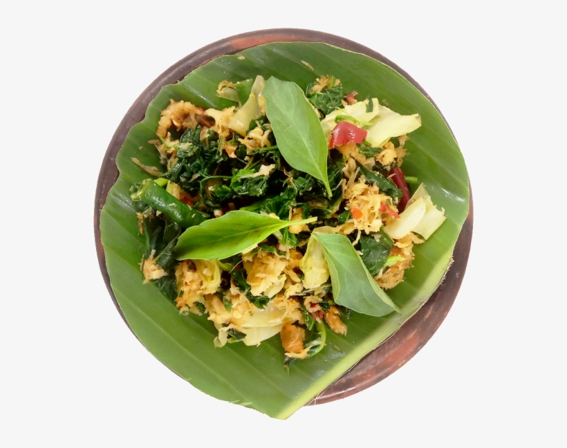 Mixed Vegetables With Coconut Sauce - Spinach Salad, transparent png download