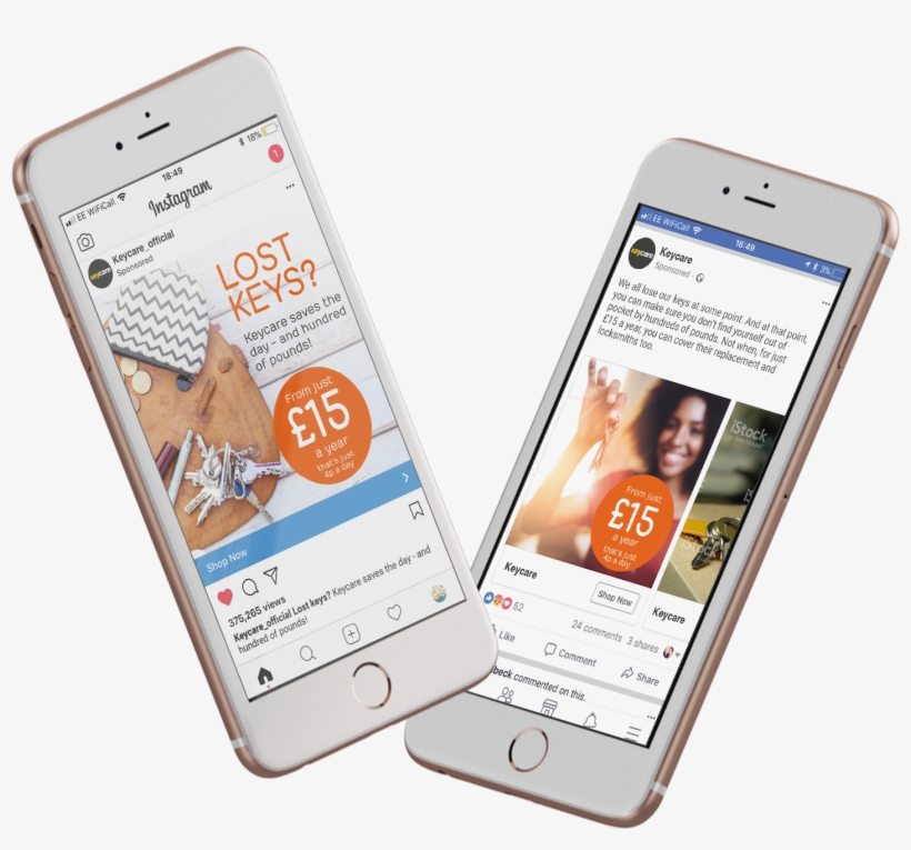 Keycare Website On Mobile Phones - Iphone, transparent png download