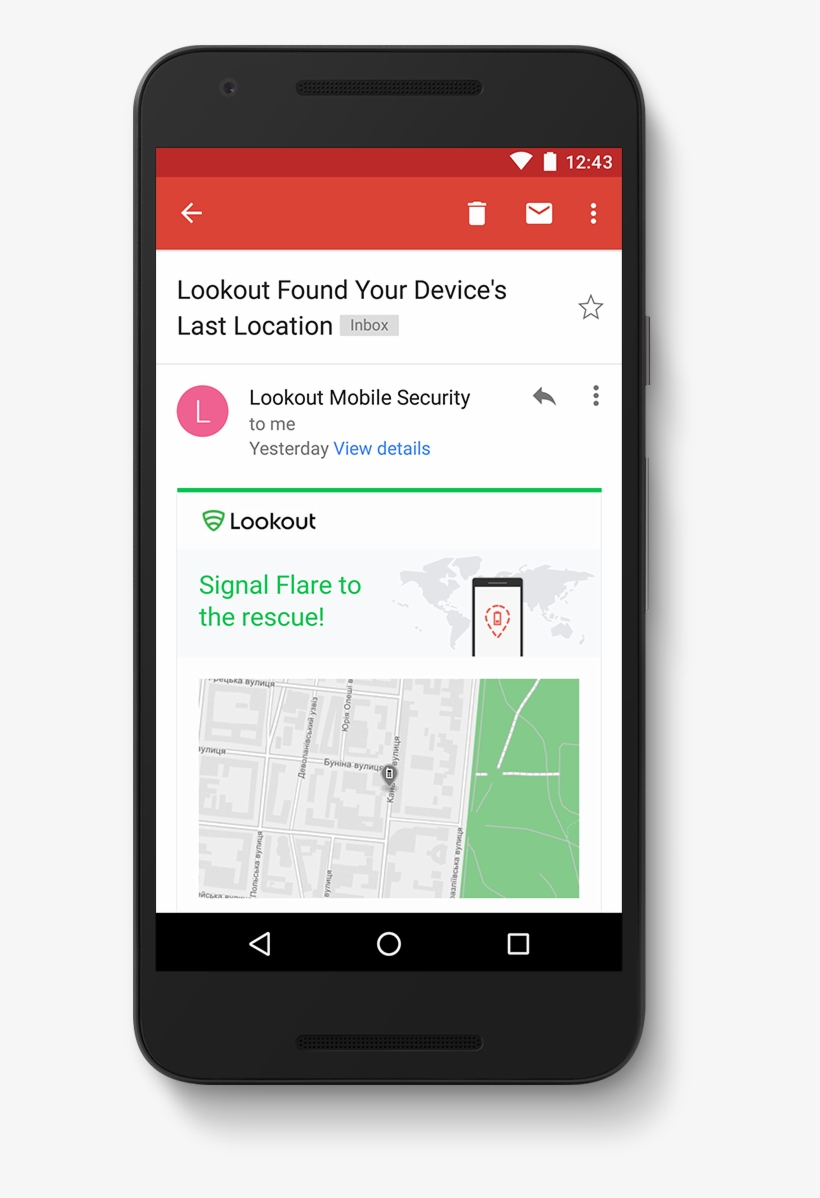 Signal Flare - Lookout Android, transparent png download
