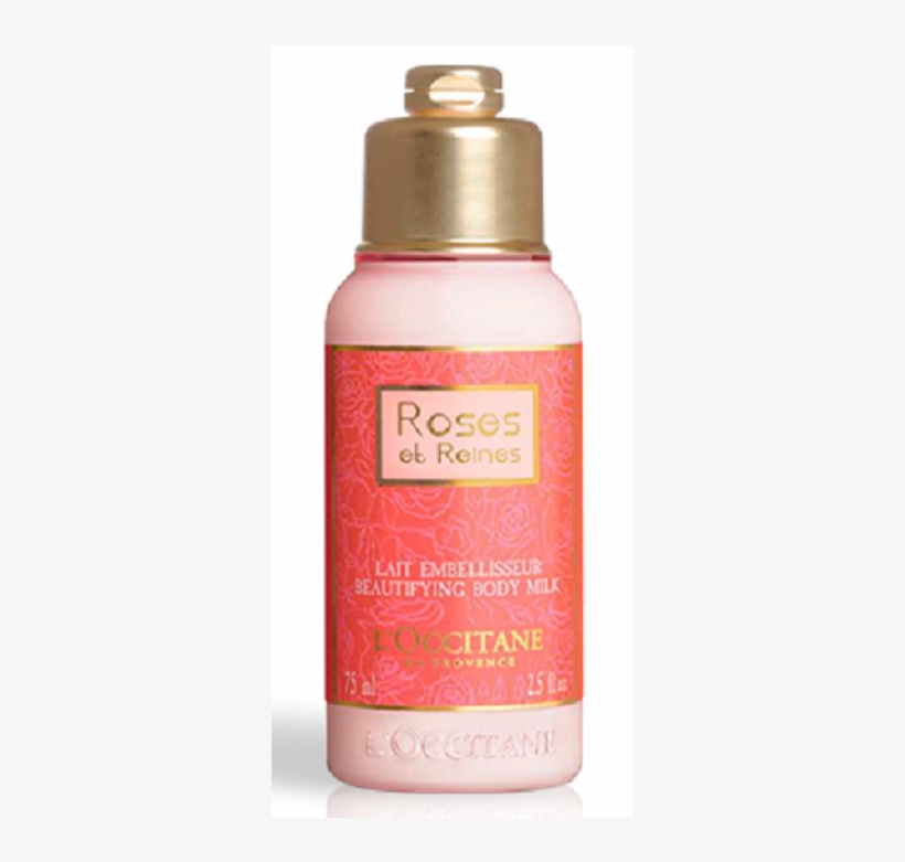 L'occitane Rose Body Milk 75ml - Bottle, transparent png download