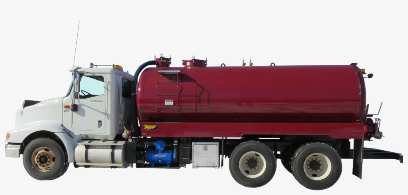 3600 Us Gallon Septic Truck - Trailer Truck, transparent png download