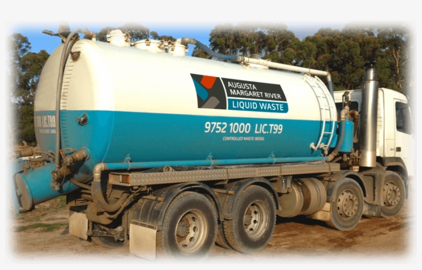 Liquid Waste Tanker - Truck, transparent png download