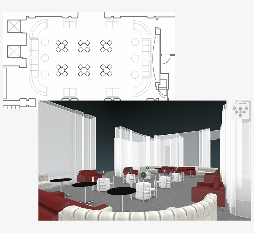 Take The Wedding Reception - Interior Design, transparent png download