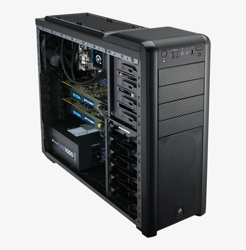Corsair Announces Availability Of 99 Gaming Pc Case - Corsair Carbide Series 400r, transparent png download