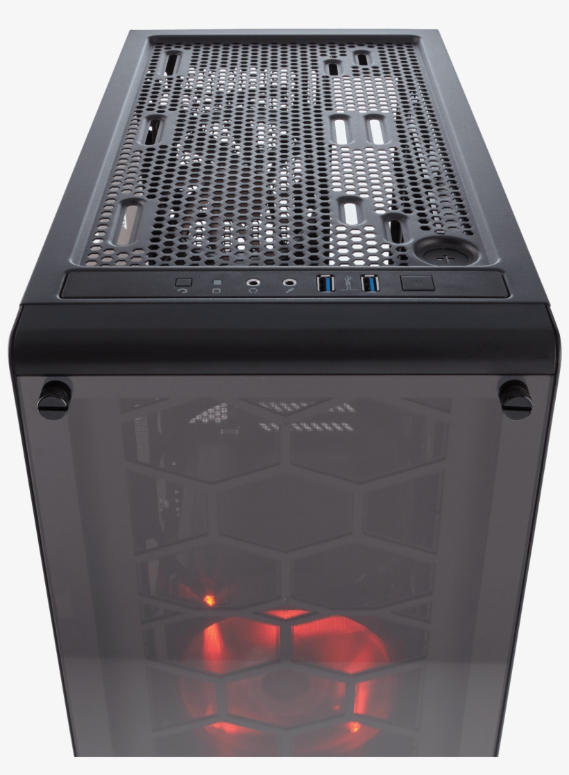 Corsair Crystal Series 460x Case Tempered Glass M - Corsair Crystal Series 460x, transparent png download
