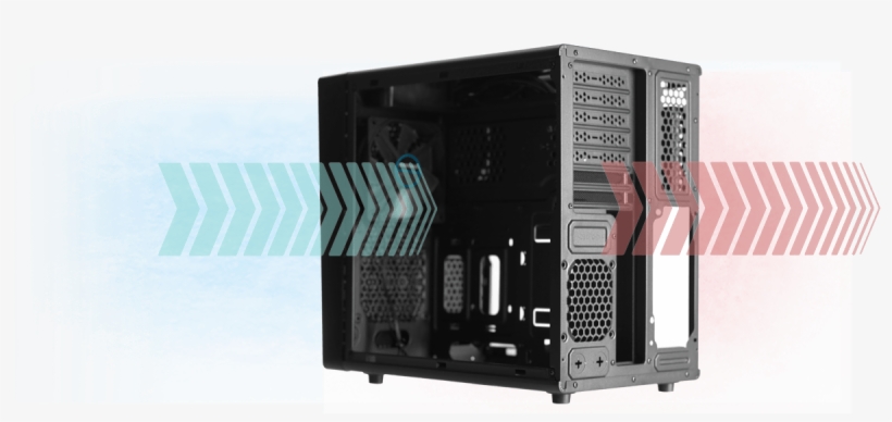 Separate Compartments For The Motherboard, Power Supply - Computer Hardware, transparent png download