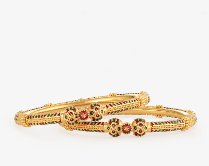 26185 26186 22ct Gold Bangles - Bangle, transparent png download