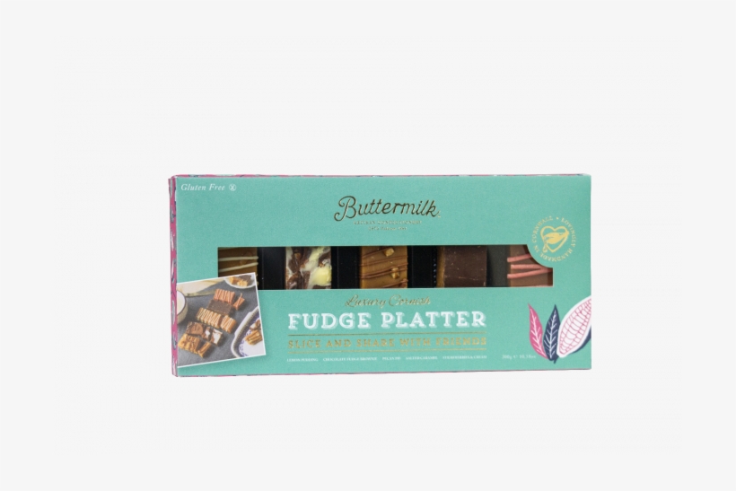 Slice And Share Fudge Platter 300g X 6 - Chocolate Bar, transparent png download