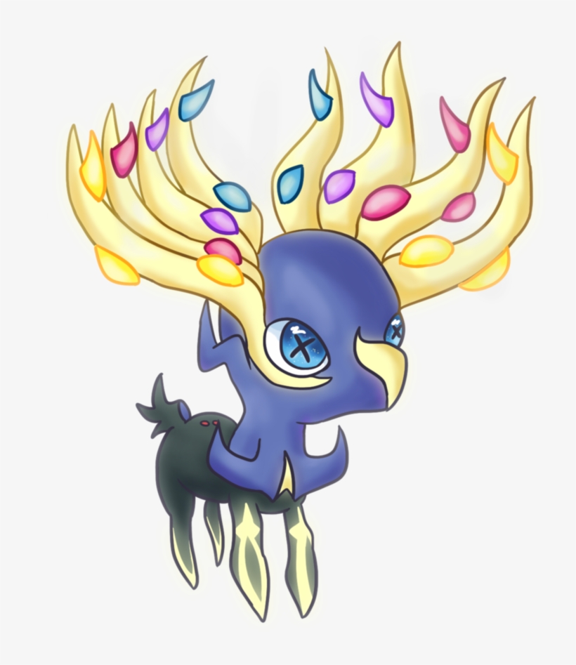 Xerneas Chibi, transparent png download