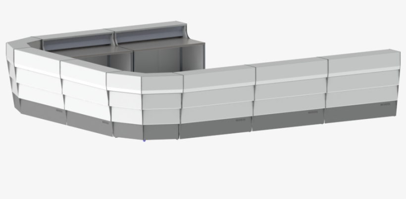 Louminous Bar Counter Ideal For Distoteques - Shelf, transparent png download