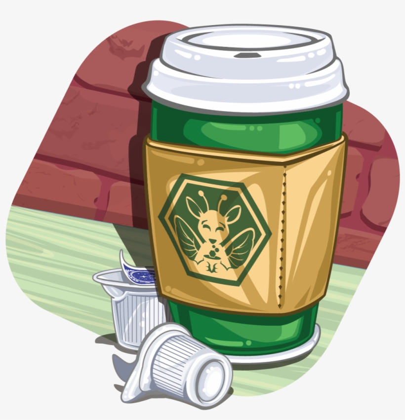 Coffee To Go - Illustration, transparent png download