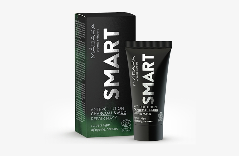 Madara Smart Anti-pollution Charcoal & Mud Repair Mask - Cosmetics, transparent png download