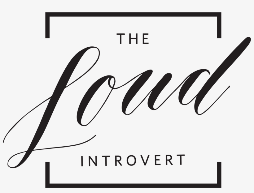 The Loud Introvert - Calligraphy, transparent png download