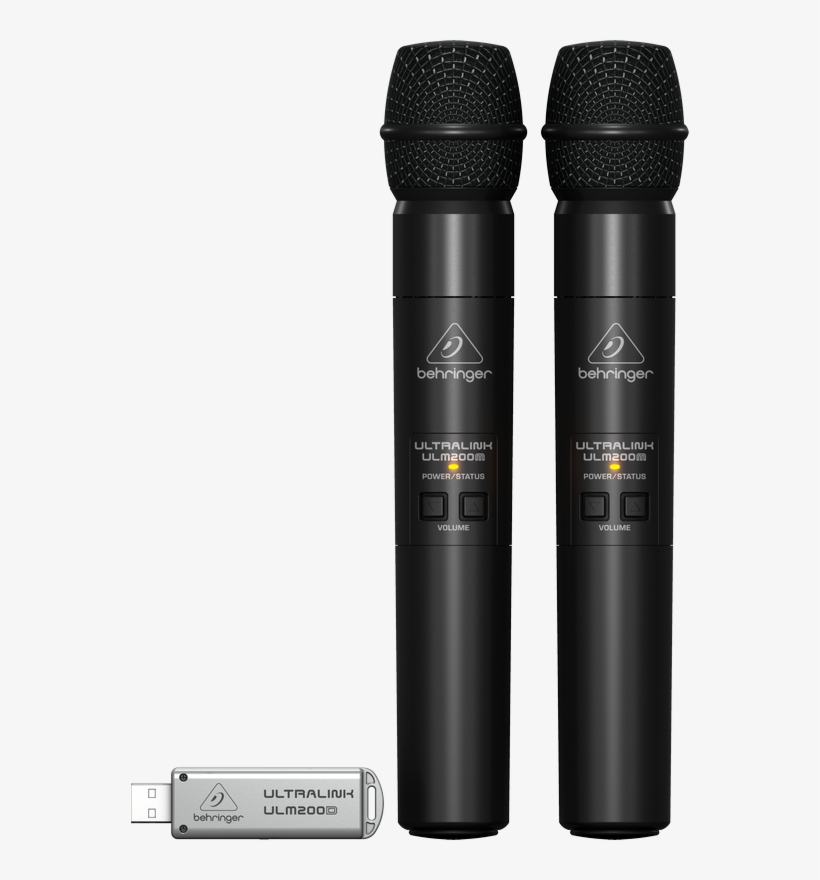 4 Ghz Digital Wireless Dual Mic System - Ulm 200 Behringer, transparent png download
