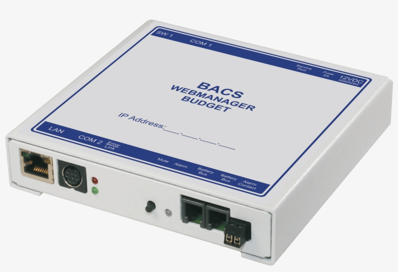 Generex Bacs Webmanager - Modem, transparent png download