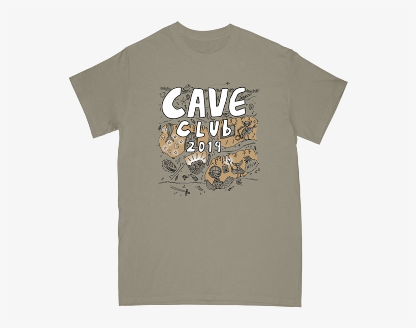 Cave Club Shirt - Active Shirt, transparent png download