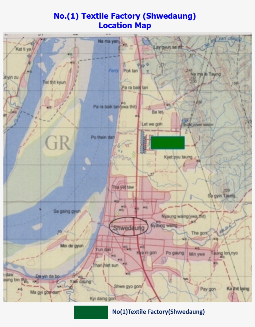 Factory Layout Plan - Textile Factory Shwedaung, transparent png download
