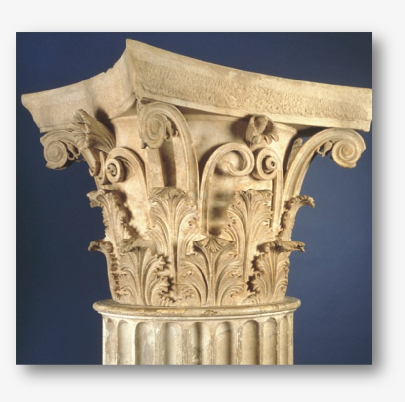 [polykleitos The Younger,corinthian Capital,ca - Hellenistic Architecture Characteristics, transparent png download