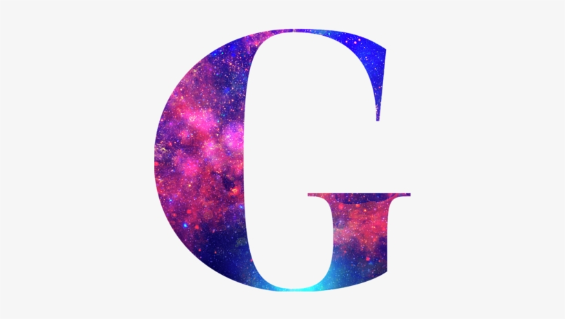 Bleed Area May Not Be Visible - Galaxy Letter G, transparent png download