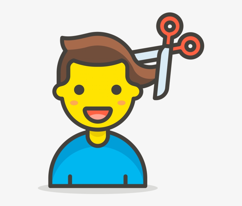 Man Getting Haircut Emoji - Singer Icon Png, transparent png download