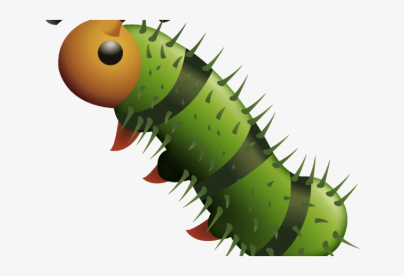 Caterpillar Png Transparent Images - Caterpillar Emoji Png, transparent png download