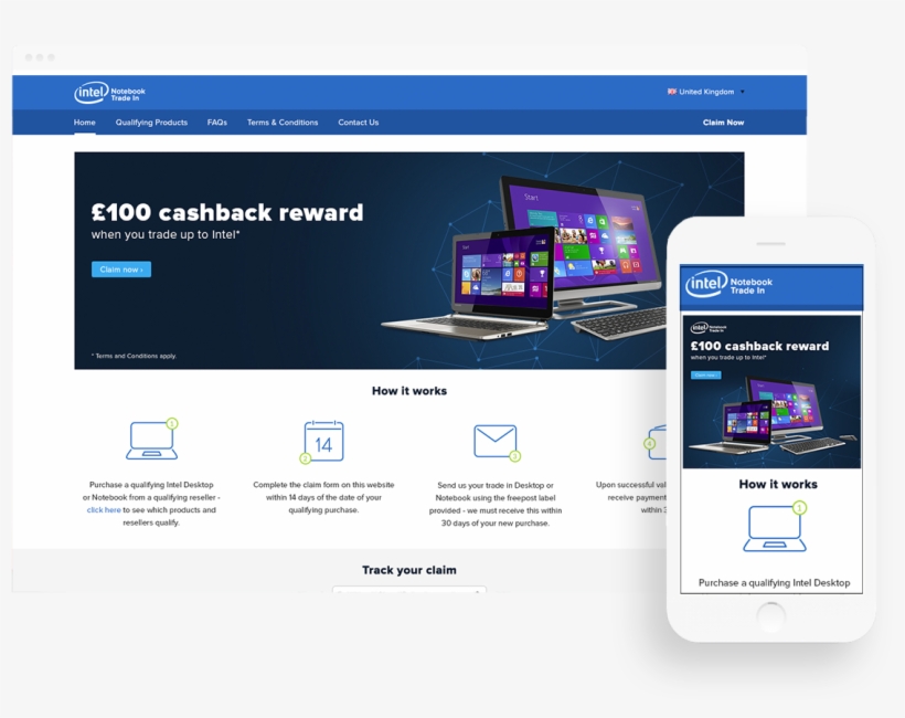 Intel - Ultrabook - Website, transparent png download