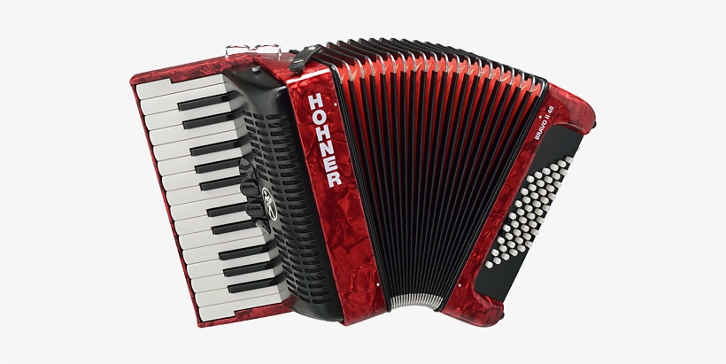 Sold Out - Accordion Hohner Bravo Ii 48 For Sale, transparent png download